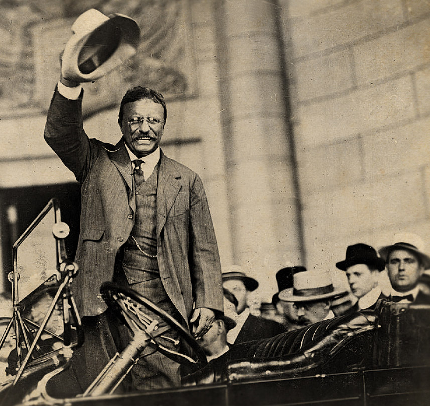 Theodore Roosevelt On the Campaign Trail_My Hat is in the Ring
